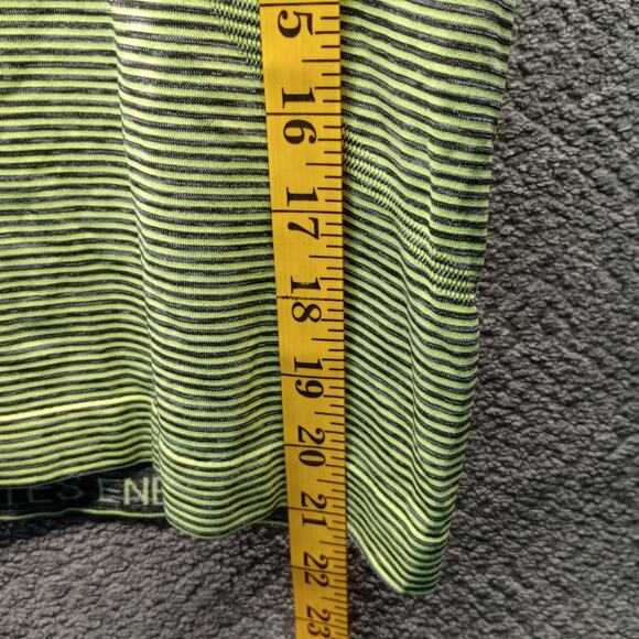 Lululemon Swiftly Tech Women Long Sleeve Stripe Top Energy Lime Green - Picture 6 of 6